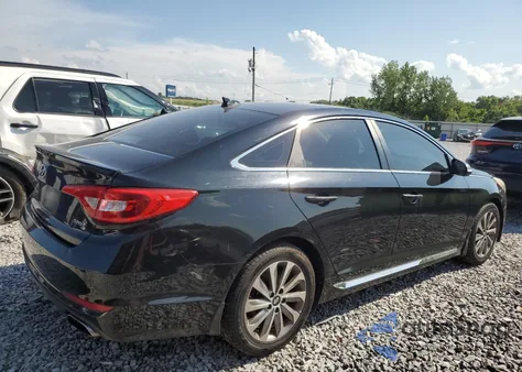 2016 Hyundai Sonata Sport из США, поврежденный, VIN 5NPE34AF5GH378481